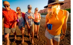 GSI Bugaboo Tazza In Alluminio Con Manici Pieghevoli E Scala Di Misurazione 415 Ml Arancione -Forniture Cucina Negozio 655227 4581177