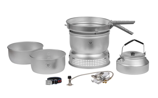 Trangia Trangiakök 25-1 HA Camping Cooking Set 4 Pezzi Con Bruciatore A Gas Set 1 7 Trangia Trangiakök 25-1 HA Camping Cooking Set 4 Pezzi Con Bruciatore A Gas Set 1 - immagine 7