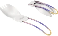 GSI Glacier Cucchiaio Pieghevole In Acciaio Inox Con Impugnatura A Filo