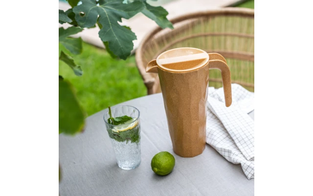 Koziol Club Brocca Super In Vetro Con Coperchio 1,5 Litri Natura Corallo 2 Koziol Club Brocca Super In Vetro Con Coperchio 1,5 Litri Natura Corallo - immagine 2