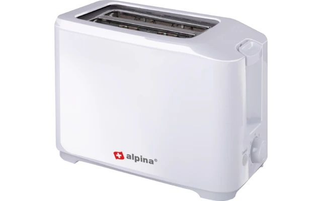 Alpina Tostapane A Doppia Fessura 700 W Bianco 1 Alpina Tostapane A Doppia Fessura 700 W Bianco