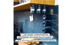 Bicchieri Magnetici Da Gastronomia Silwy WHITE & CLASSY (192 Ml) Set Di 3 Bicchieri Incl. Asta In Metallo