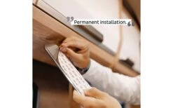 Bicchieri Magnetici Da Gastronomia Silwy WHITE & CLASSY (192 Ml) Set Di 3 Bicchieri Incl. Asta In Metallo -Forniture Cucina Negozio 706328 4793219