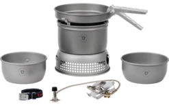 Trangia Trangiakök 27-3 UL Camping Cooking Set 3 Pezzi Con Bruciatore A Gas Set 1