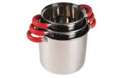 Kampa Space Saver Deluxe Stackable Camping Cooking Set 7 Pezzi