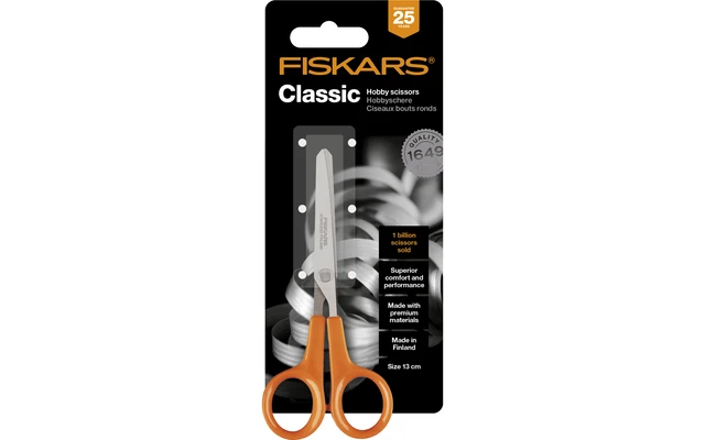 Fiskars Forbici Classiche Per Hobby 13 Cm 1 Fiskars Forbici Classiche Per Hobby 13 Cm