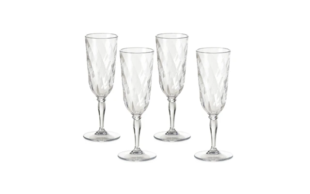 Omada Set Di 4 Bicchieri Da Champagne 0,17 L 1 Omada Set Di 4 Bicchieri Da Champagne 0,17 L